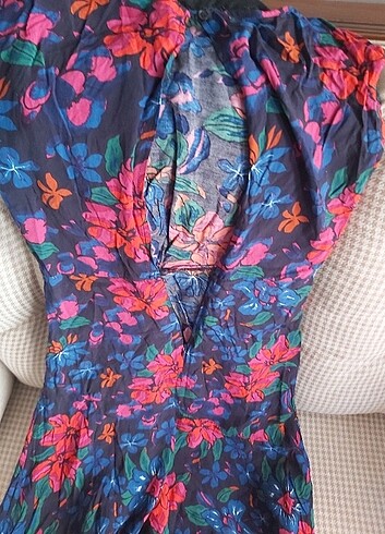 Vintage  mango sırt dekoltesi   - Görsel 7