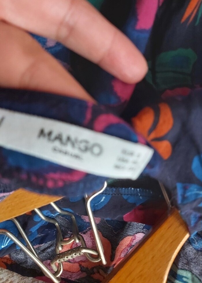 Vintage  mango sırt dekoltesi   - Görsel 5