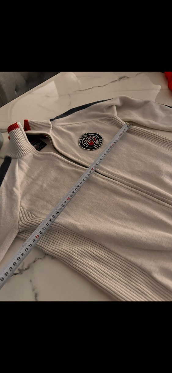 Retro Spor Fermuarlı Ceket   S m vıntage aldım — görsel 5/8