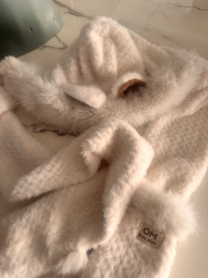 Lolita pınteres Peluş Kapüşonlu şapka sal — görsel 6/9