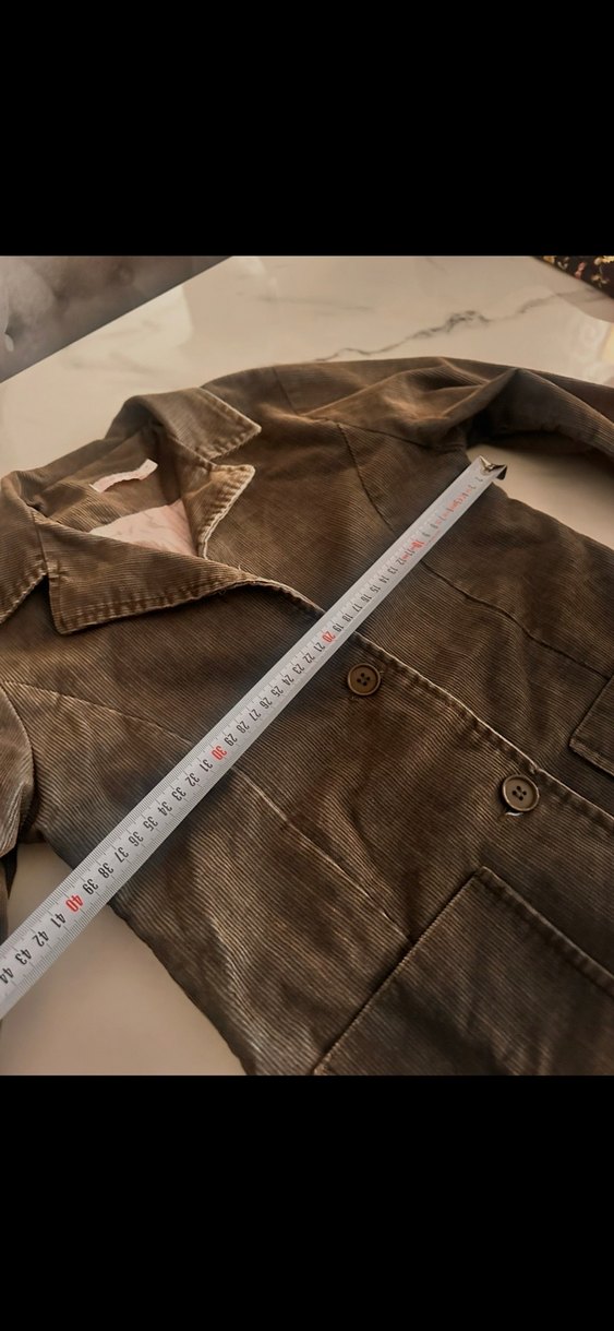 Vintage Şıklıkta Korduran Ceket xxs  xs — görsel 4/10