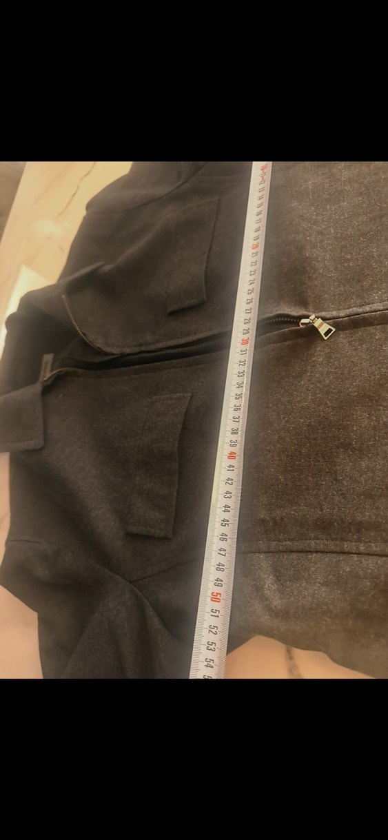 Koyu Gri ceket ince mont yenı — görsel 7/8
