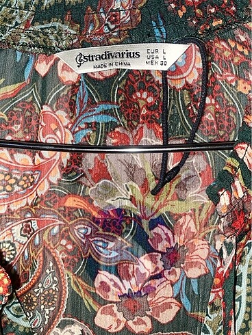 l Beden çeşitli Renk Stradivarius Astarlı Şifon Elbise