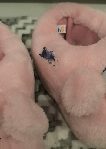 Twigy 28-29 no Pembe Peluş Ev Terliği - Görsel 2