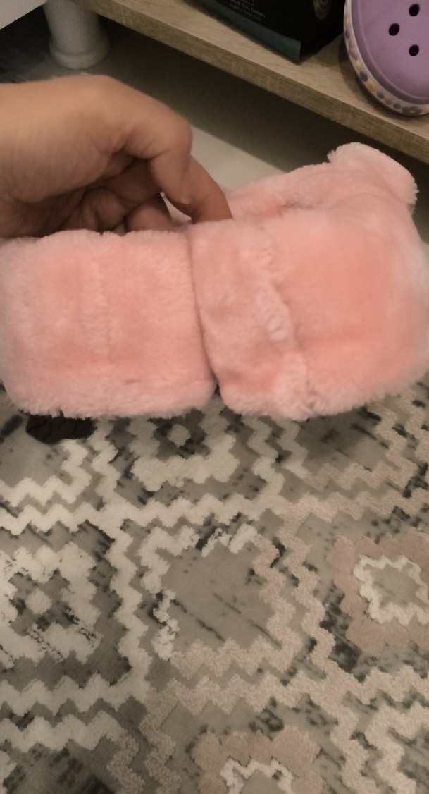 Twigy 28-29 no Pembe Peluş Ev Terliği - Görsel 5