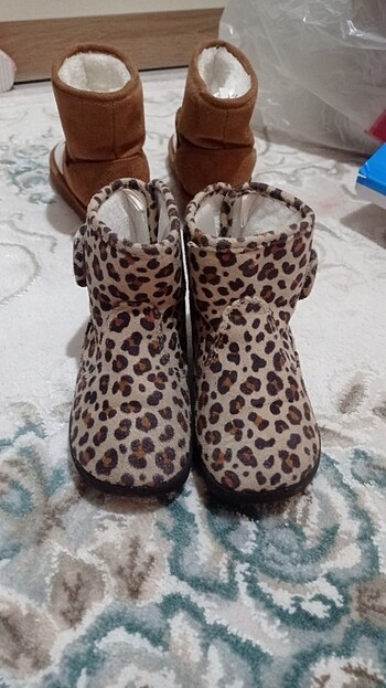 H&M 24 numara leopar bot