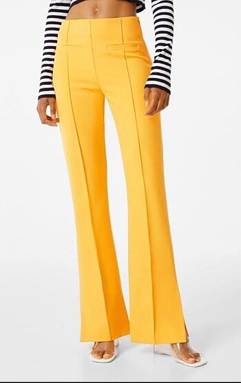 Bershka sarı pantolon