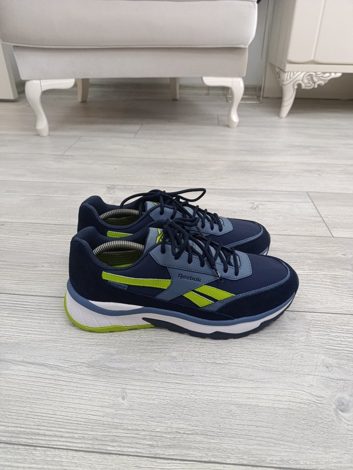 Reebok Erkek Spor Ayakkabı Mavi Comfort Waterproof - Görsel 2