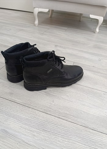 Clarks Siyah Deri Goretex Erkek Bot - Görsel 8