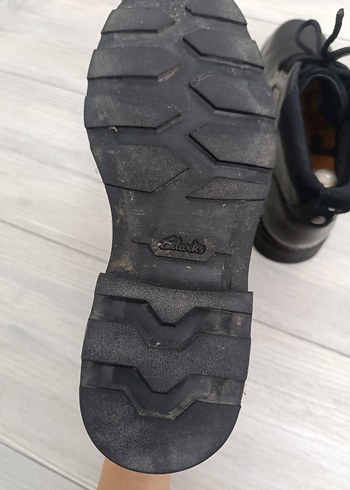 Clarks Siyah Deri Goretex Erkek Bot - Görsel 12