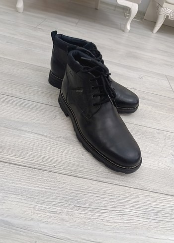 Clarks Siyah Deri Goretex Erkek Bot - Görsel 2