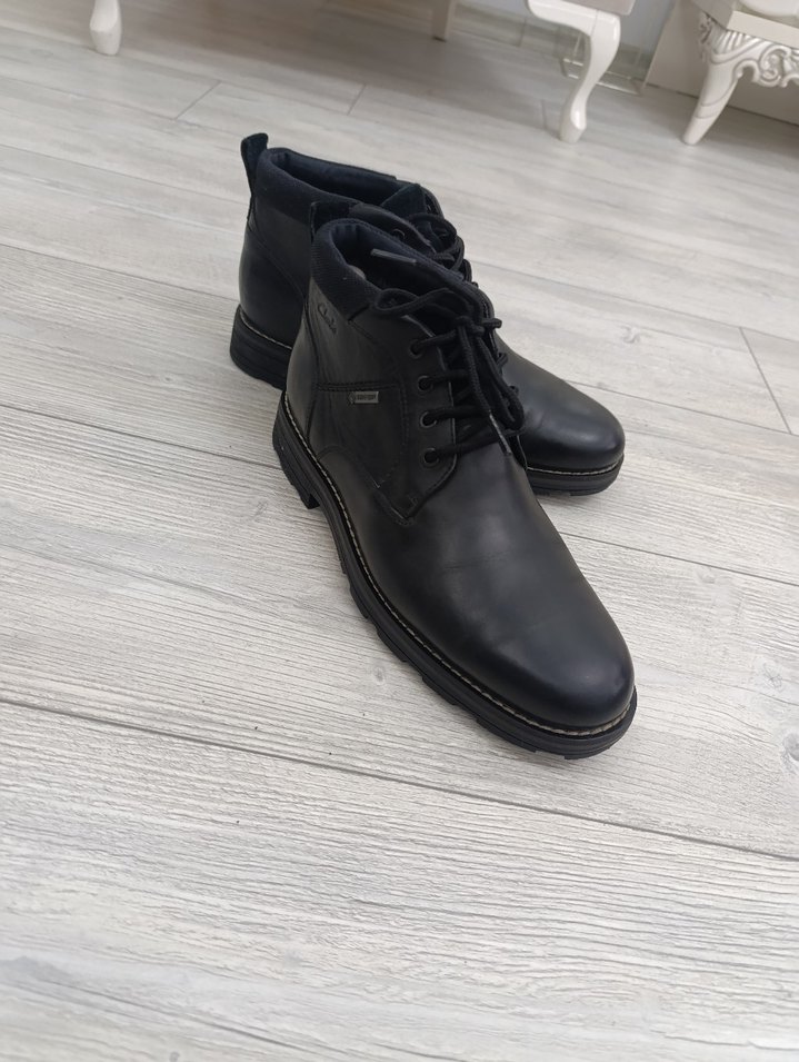 Clarks Siyah Deri Goretex Erkek Bot - Görsel 2