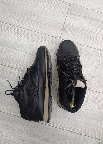 New Balance Siyah Deri Erkek Spor Bot - Görsel 8