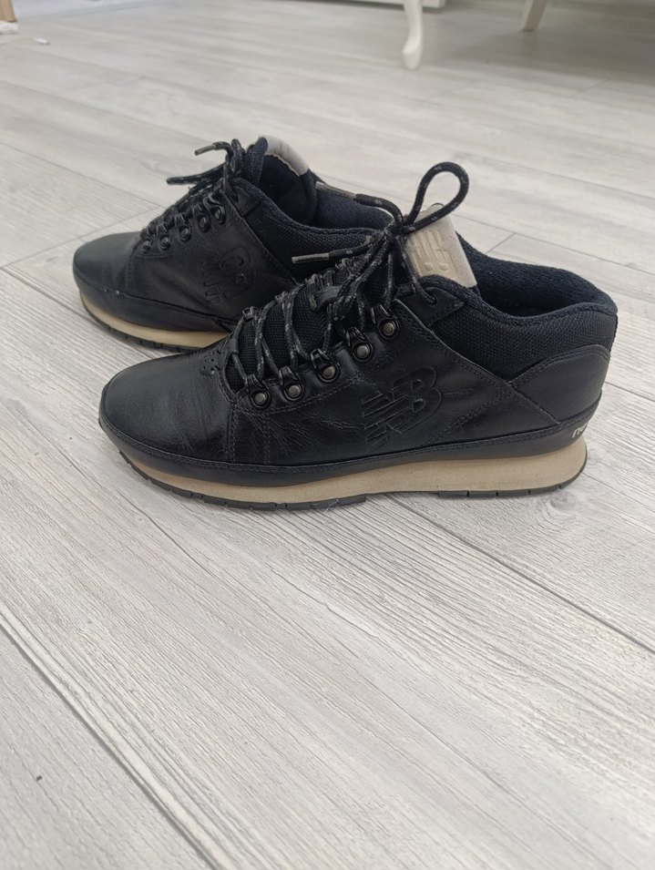 New Balance Siyah Deri Erkek Spor Bot - Görsel 5