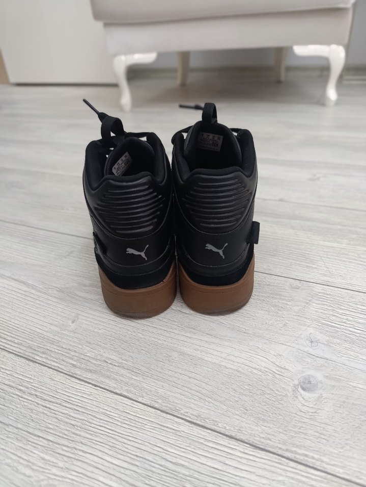 Puma Erkek Deri Siyah Spor Bot - Görsel 3