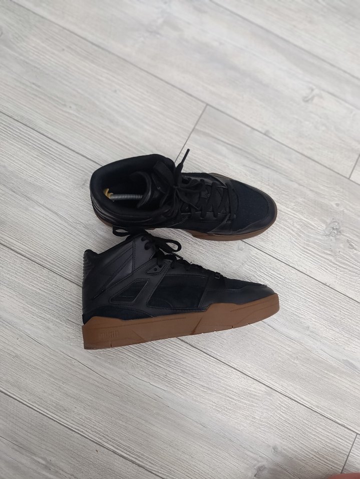 Puma Erkek Deri Siyah Spor Bot - Görsel 5