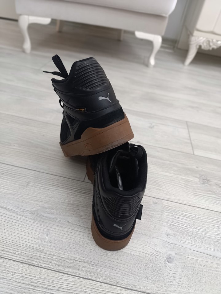 Puma Erkek Deri Siyah Spor Bot - Görsel 4