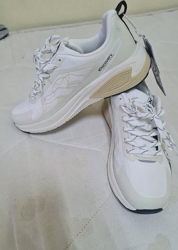 Discovery expedition Beyaz Gri Kadın erkek unisex Spor Ayakkabı - Görsel 4