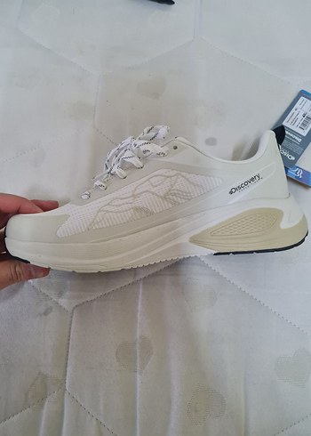 Discovery expedition Beyaz Gri Kadın erkek unisex Spor Ayakkabı - Görsel 7