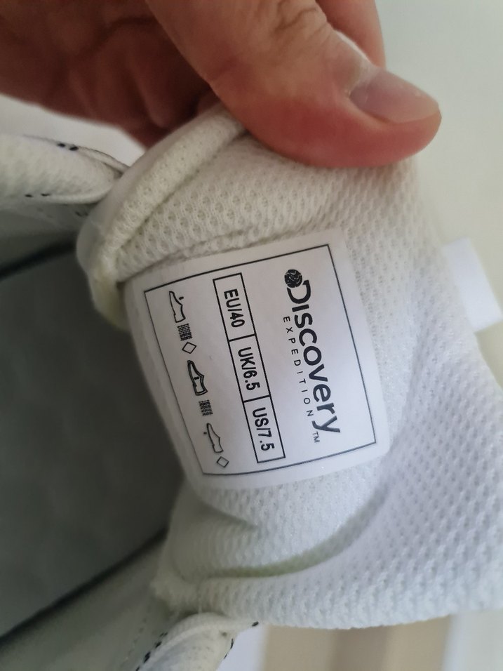 Discovery expedition Beyaz Gri Kadın erkek unisex Spor Ayakkabı - Görsel 2