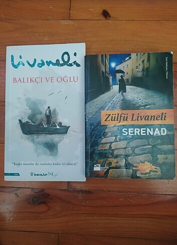 Zülfü Livaneli 2 kitap