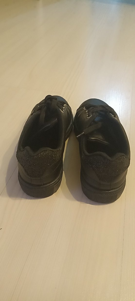 Siyah Polaris Kadın Spor Ayakkabı - Görsel 4