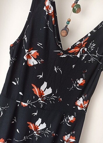 Desenli elbise - Görsel 5