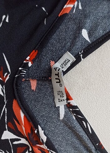 Desenli elbise - Görsel 6