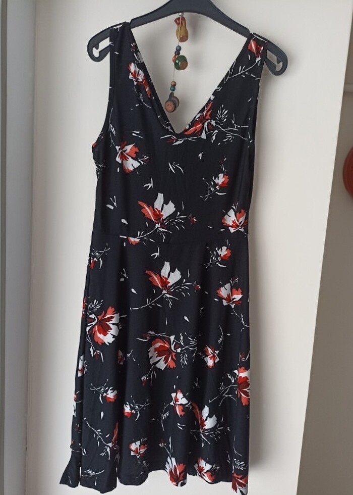 Desenli elbise - Görsel 4