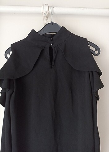 Omuzu açık bluz - Görsel 5