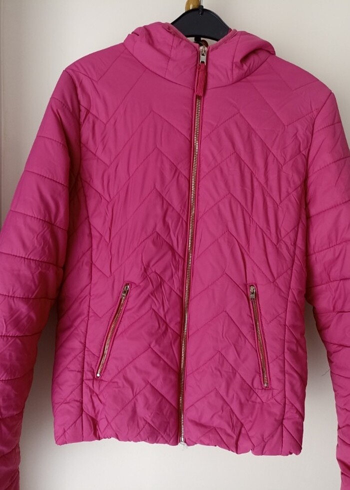 Kapüşonlu mont  - Görsel 2