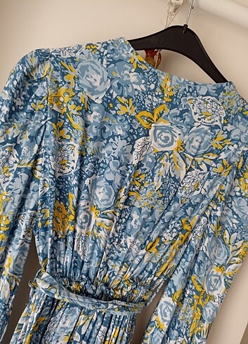 Desenli elbise - Görsel 6