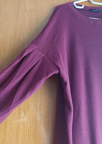 Trendyol & Milla Bordo Kadın Örme Sweatshirt