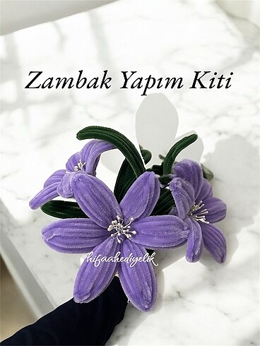 Zambak Yapım Seti Şönil