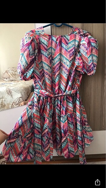 40 Beden Günlük mini elbise