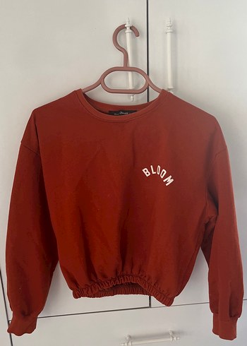 Kırmızı Kadın Sweatshirt