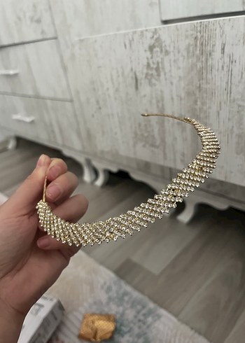 Diğer Altın Renkli Parlak Payetli Saç Aksesuarı