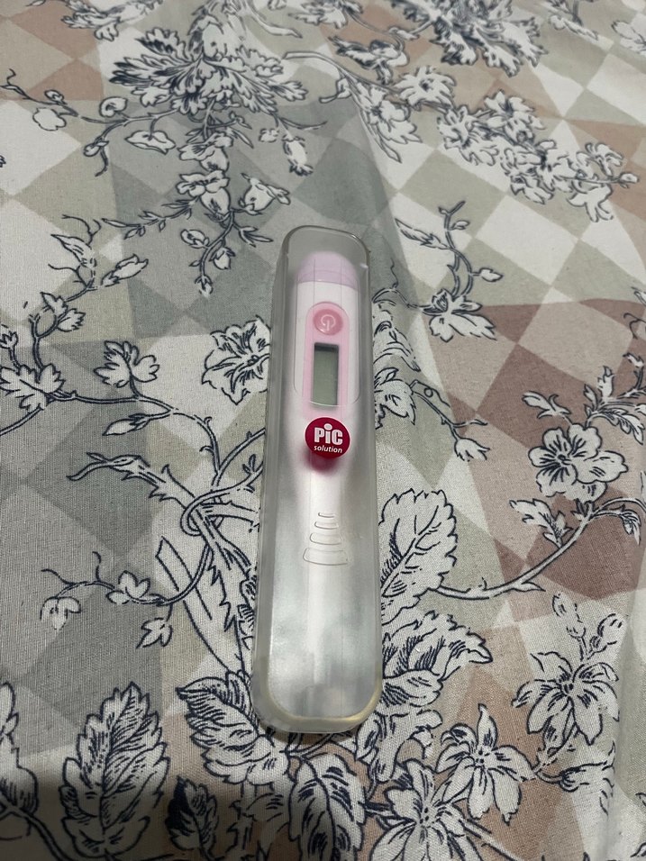 Dijital Termometre Pastel Pembe - Görsel 2