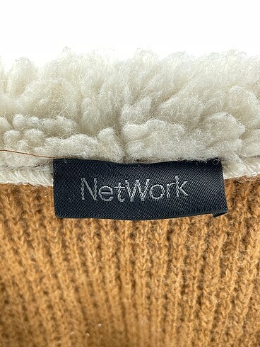 l Beden kahverengi Renk Network Kazak / Triko %70 İndirimli.