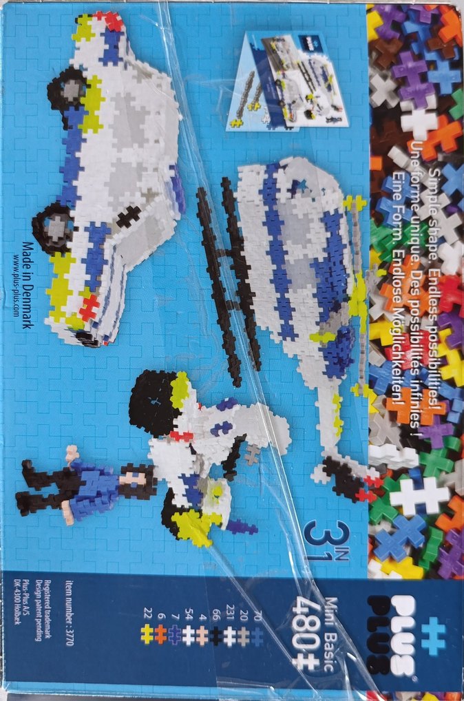 Plus-Plus Mini Basic 480 Parça Puzzle - Görsel 3