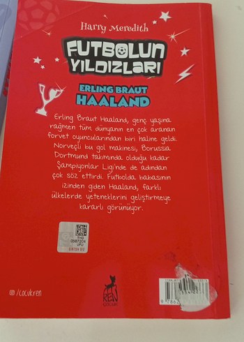 Beden Renk Haaland ve Neymar Futbol Kitapları