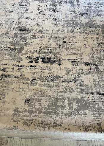 Gri Baskılı Çağdaş Halı - Görsel 6