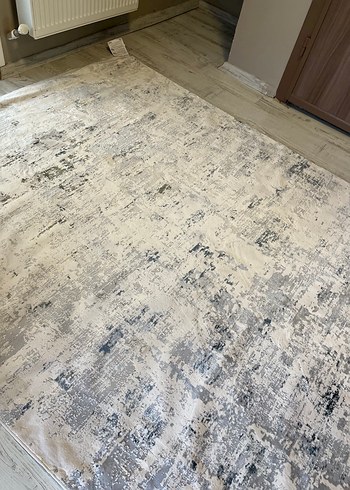 Gri Baskılı Çağdaş Halı - Görsel 15