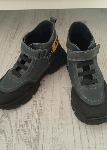 Erkek Çocuk Deri Bot - Görsel 13