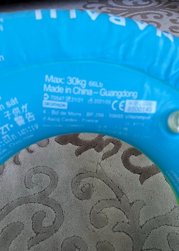 NABAIJI Renkli Yeşil Çocuk Deniz Simidi - Görsel 2