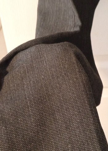 Kemer Detaylı Gri Hamile Kot Pantolon - Görsel 2