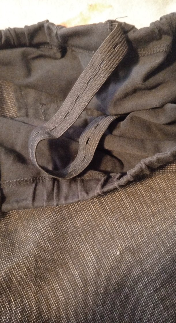 Kemer Detaylı Gri Hamile Kot Pantolon - Görsel 5