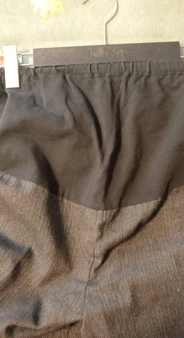 Kemer Detaylı Gri Hamile Kot Pantolon - Görsel 3