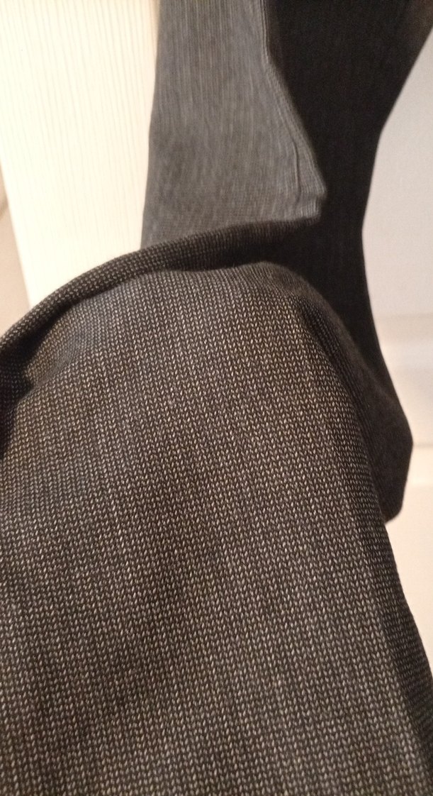 Kemer Detaylı Gri Hamile Kot Pantolon - Görsel 2