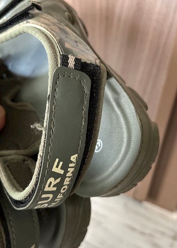 Gri Kamuflajlı Erkek Çocuk Sandalet - Görsel 11